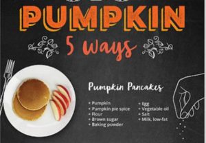 pumpkin pancakes recipe