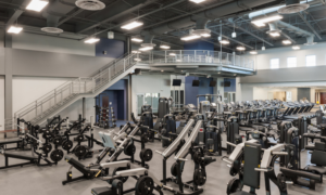 Free Weight Training Area