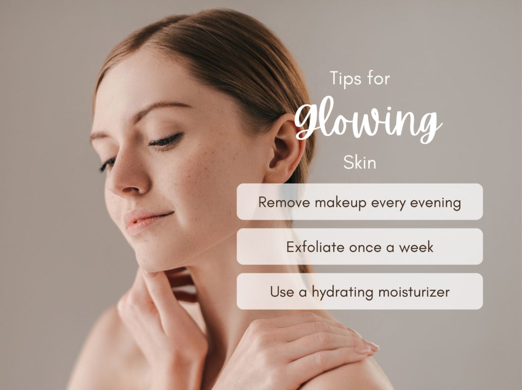 Weekly Esthetician Tip - Glowing Skin
