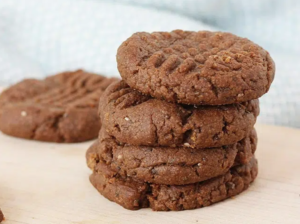 Peanut Butter and Chocolate Chia Cookies