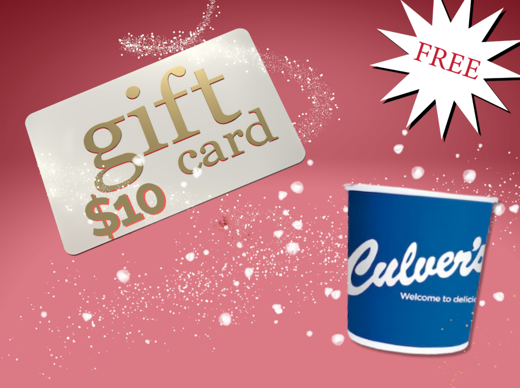 Blood Drive gift card Culvers CHFC website featured image Carle
