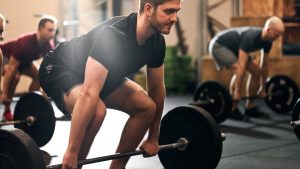Lifting weights