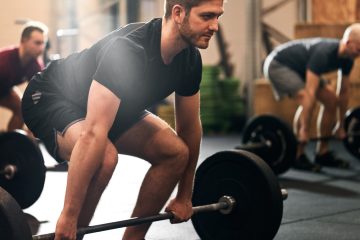 Lifting weights