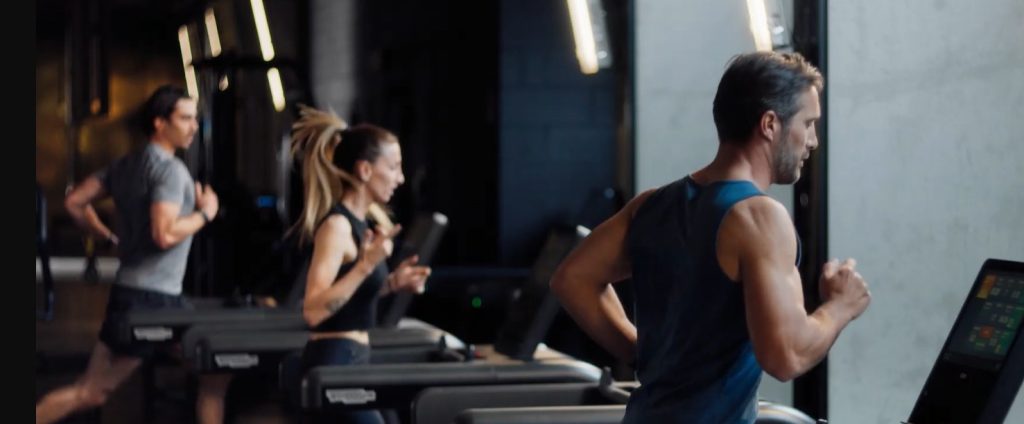 Technogym running treadmills
