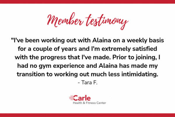 Personal Trainers Testimonials - CHFC web page banner