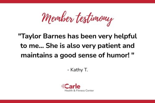 Kathy T Member Testimony - Personal Training - Taylor - 600x400 px - sans images